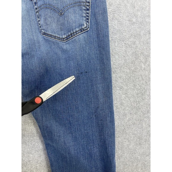 Levi's Men's Medium Wash Blue Denim Jeans Size 32x32 Tapered - Picture 4 of 12